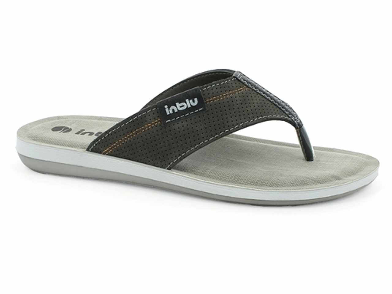 Infradito daino uomo tg.39-45 grigio da000021