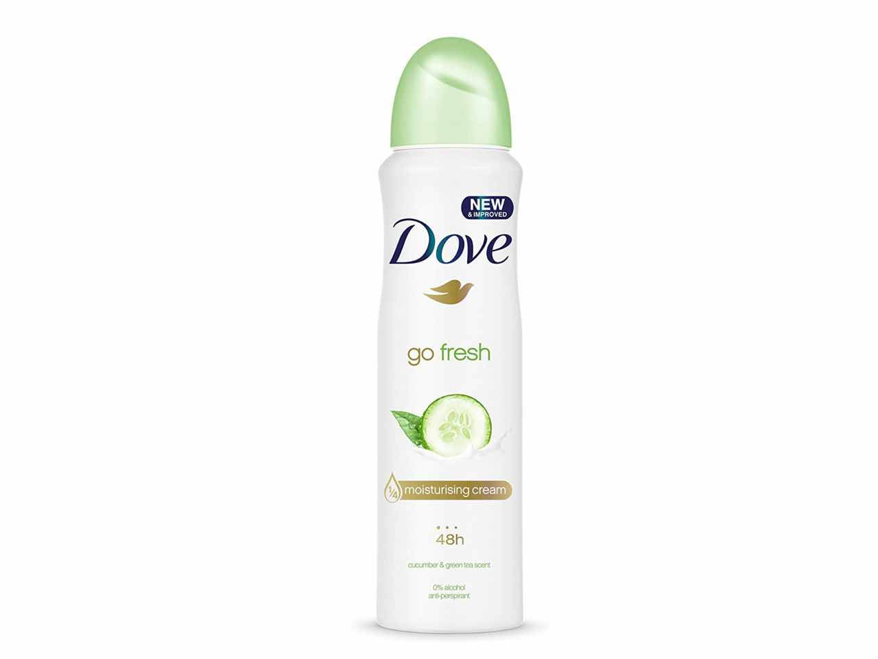 Dove deo spray 125ml go fresh al cetriolo$