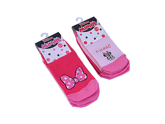 Minnie calzini taglie 23/26+27/30+31/34 assortiti
