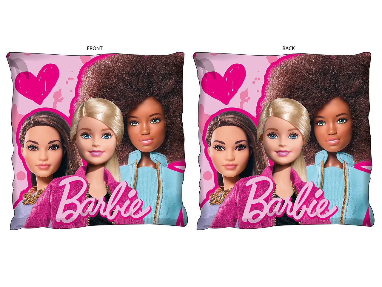 Barbie cuscino 40x40cm