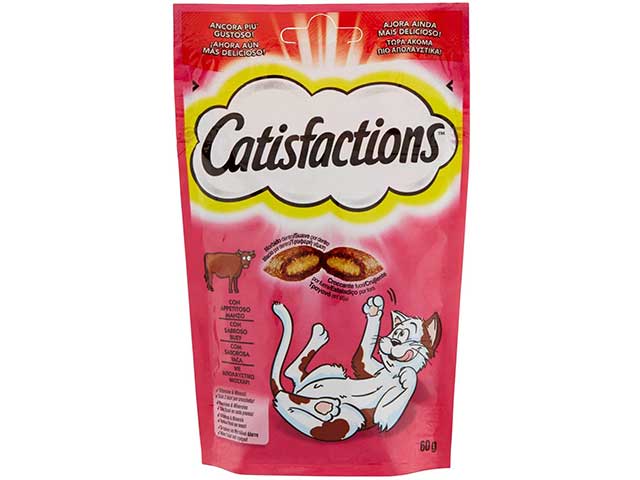 Catisfaction manzo 60gr 12986