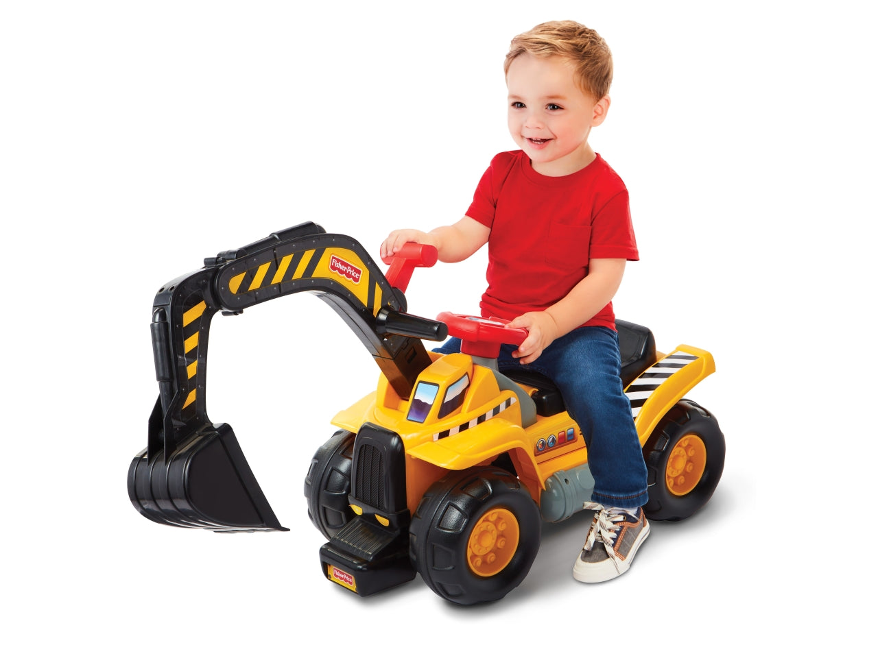 Cavalcabile fisher price big action dig n' ride