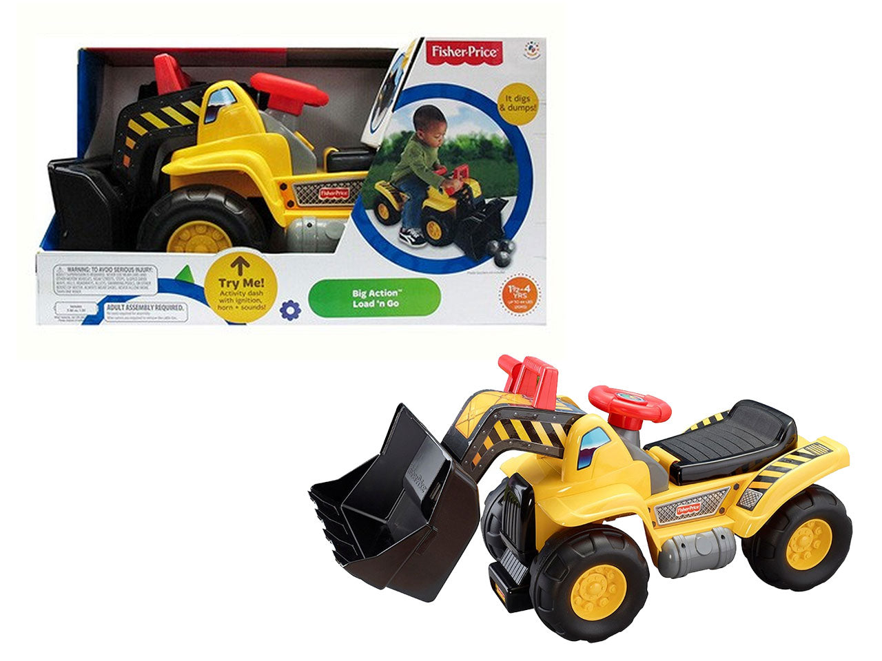 Cavalcabile fisher price big action load 'n go