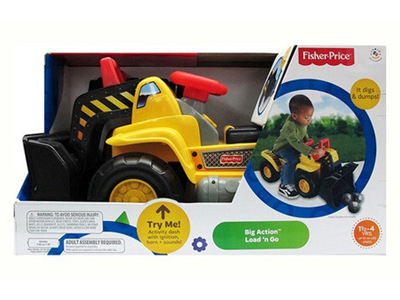 Cavalcabile fisher price big action load 'n go