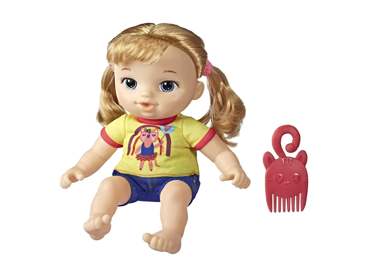 Baby alive squad little astrid blond hair