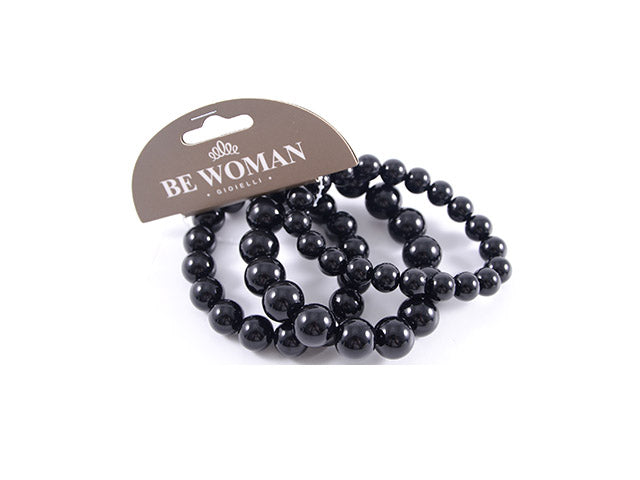Bracciale nero 10/12/14/mmbtb