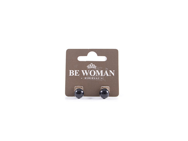 Orecchini neri er607b