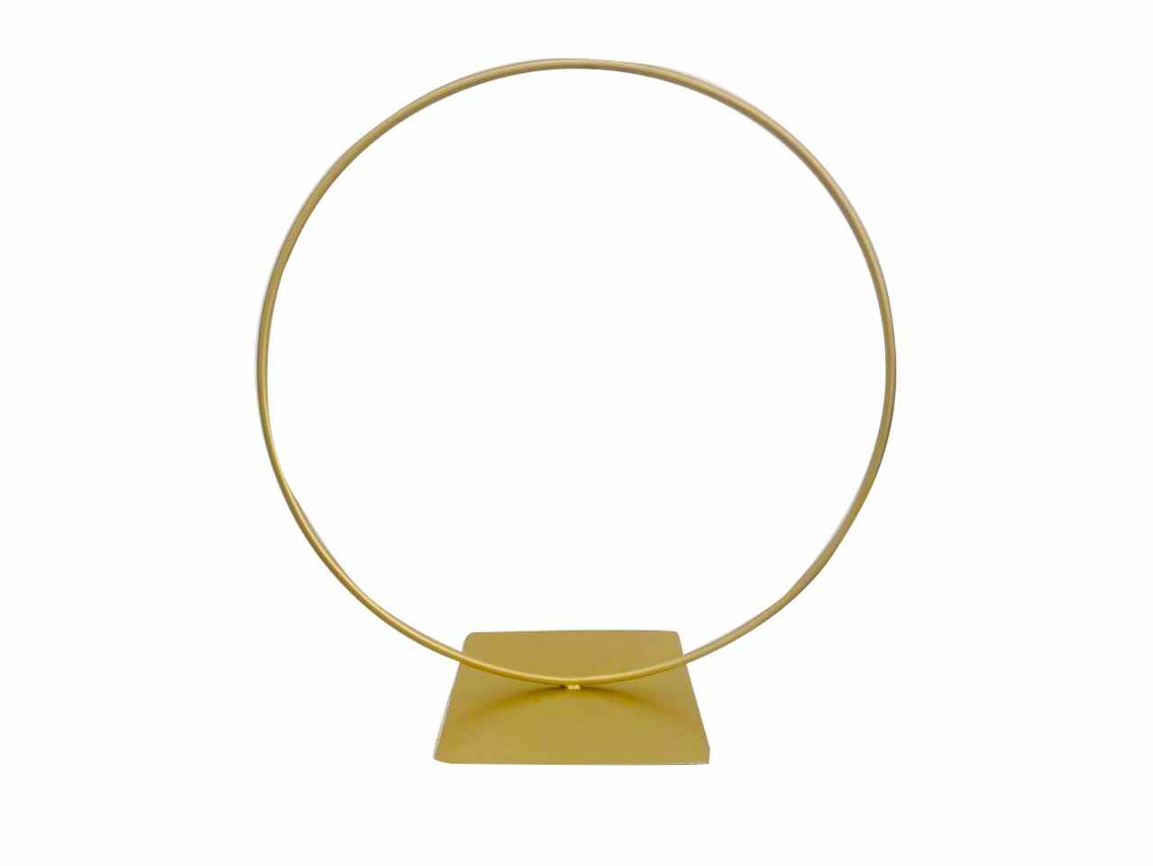Cerchio in ferro oro d.60cm 2032