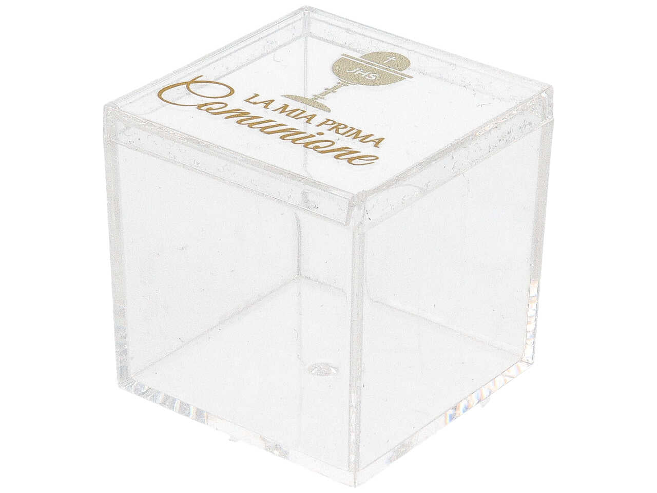 Scatola plexiglass 5,5cm comunione 2057