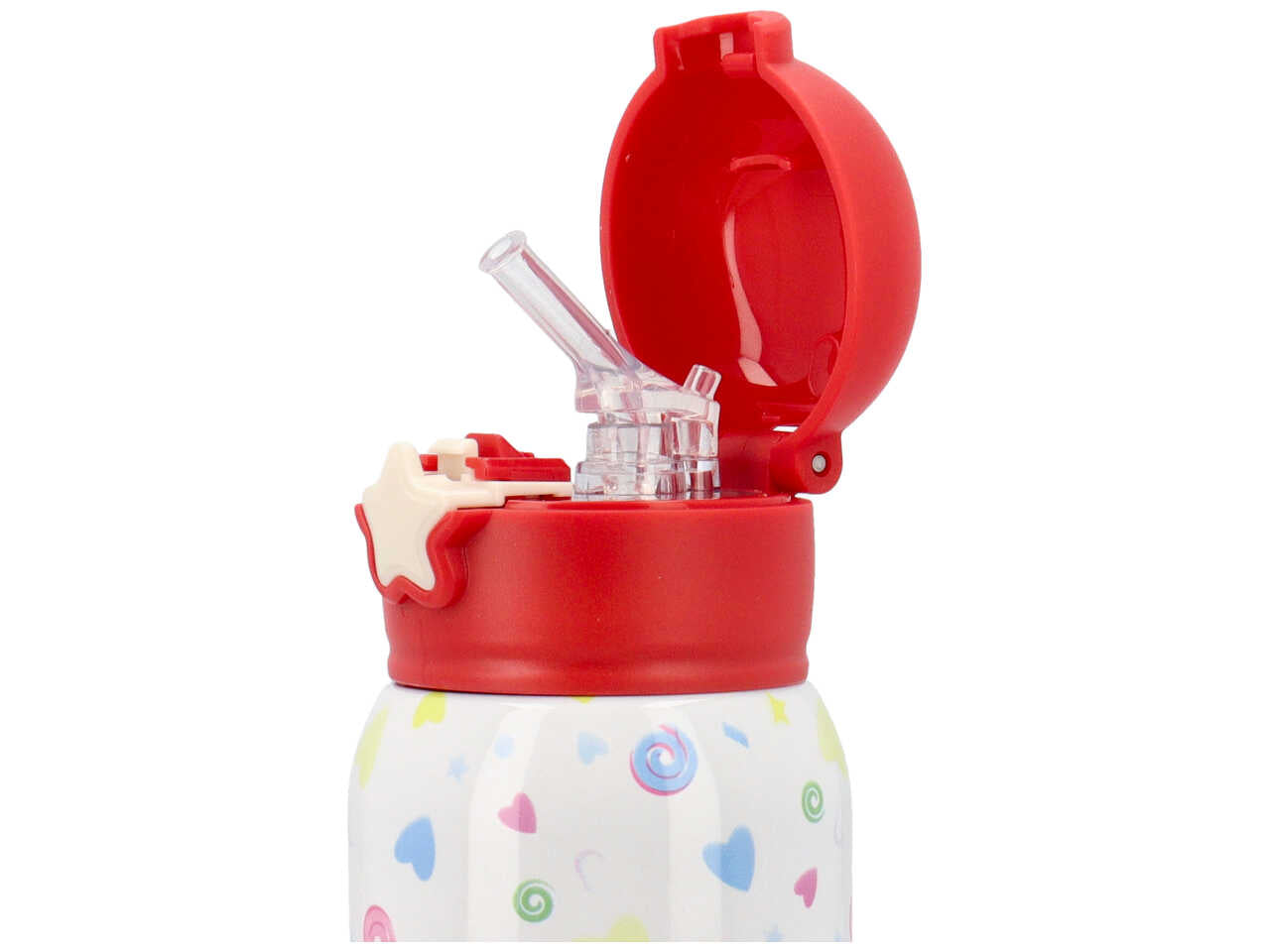 Sweet animals borraccia termica con cannuccia da 500ml