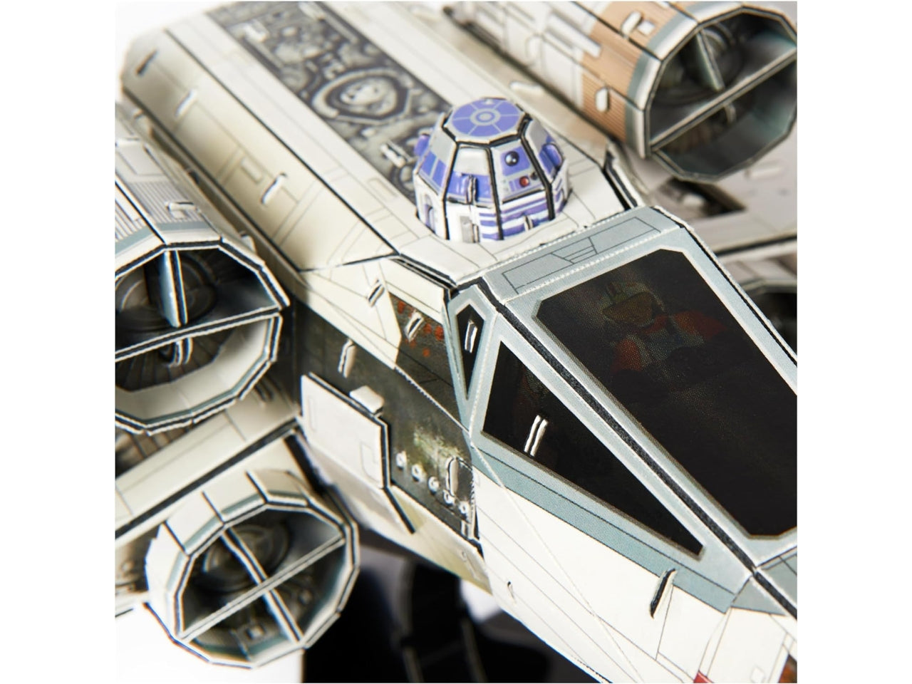 Puzzle 4D Build X-Wing Star Wars, kit di modellismo da 160 pezzi per ragazzi e adulti, 12+ anni - Spin Master