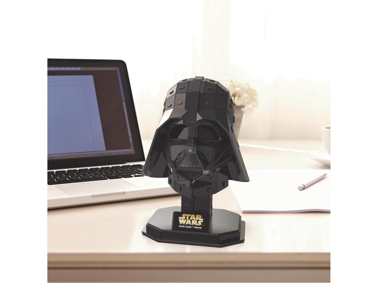 Puzzle 4D Build Darth Vader maschera Star Wars, kit di modellismo da 83 pezzi per ragazzi e adulti, 12+ anni - Spin Master