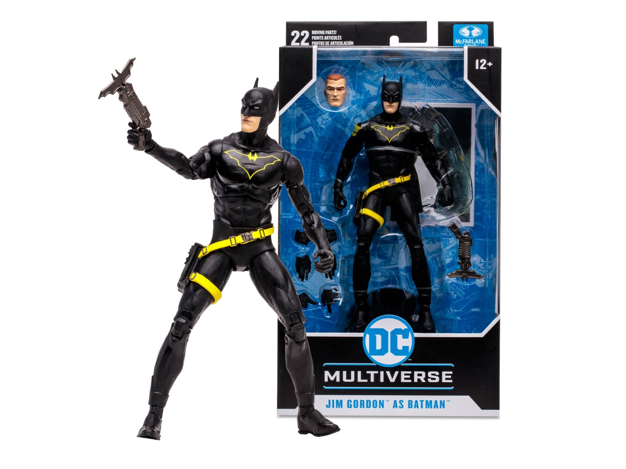 Dc multiverse 18cm - batman jim gordon - batman: endgame