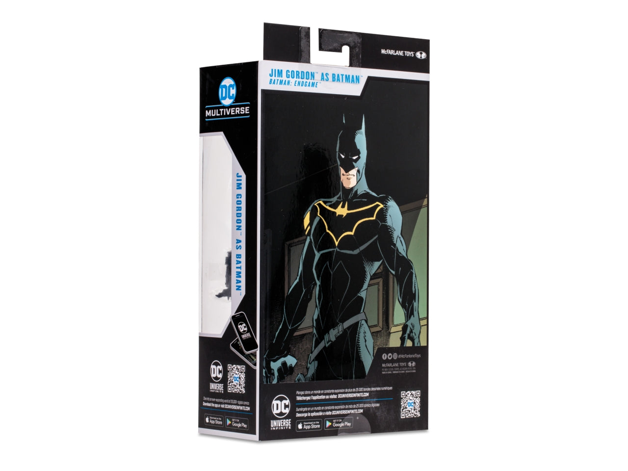 Dc multiverse 18cm - batman jim gordon - batman: endgame
