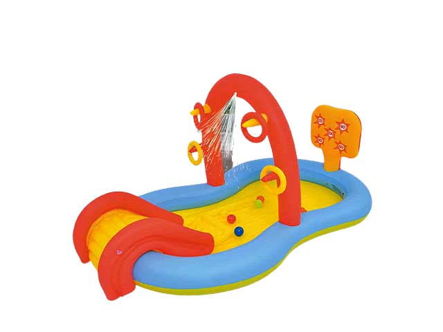 Piscina per giardino bambini con spruzzi 225x124x104cm