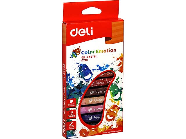 Pastelli a olio ad olio colori assortiti Deli