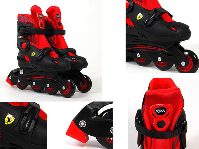 Ferrari pattini 33-36 neri 037078 #