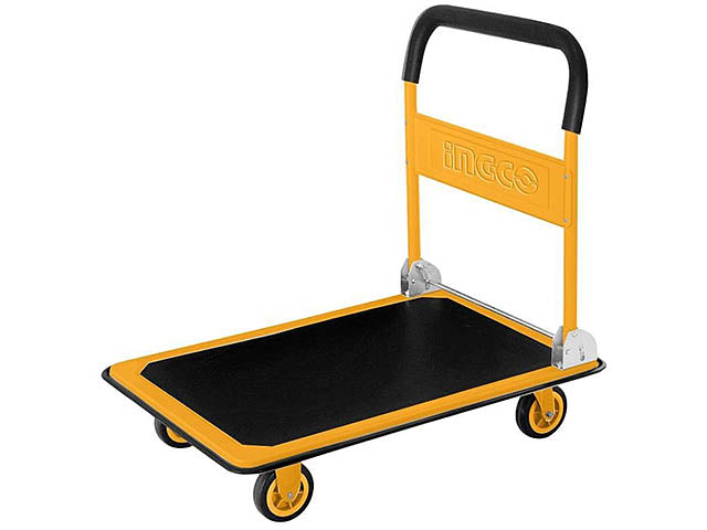 Carrello 4 ruote manico piegh.150kg hpht11502