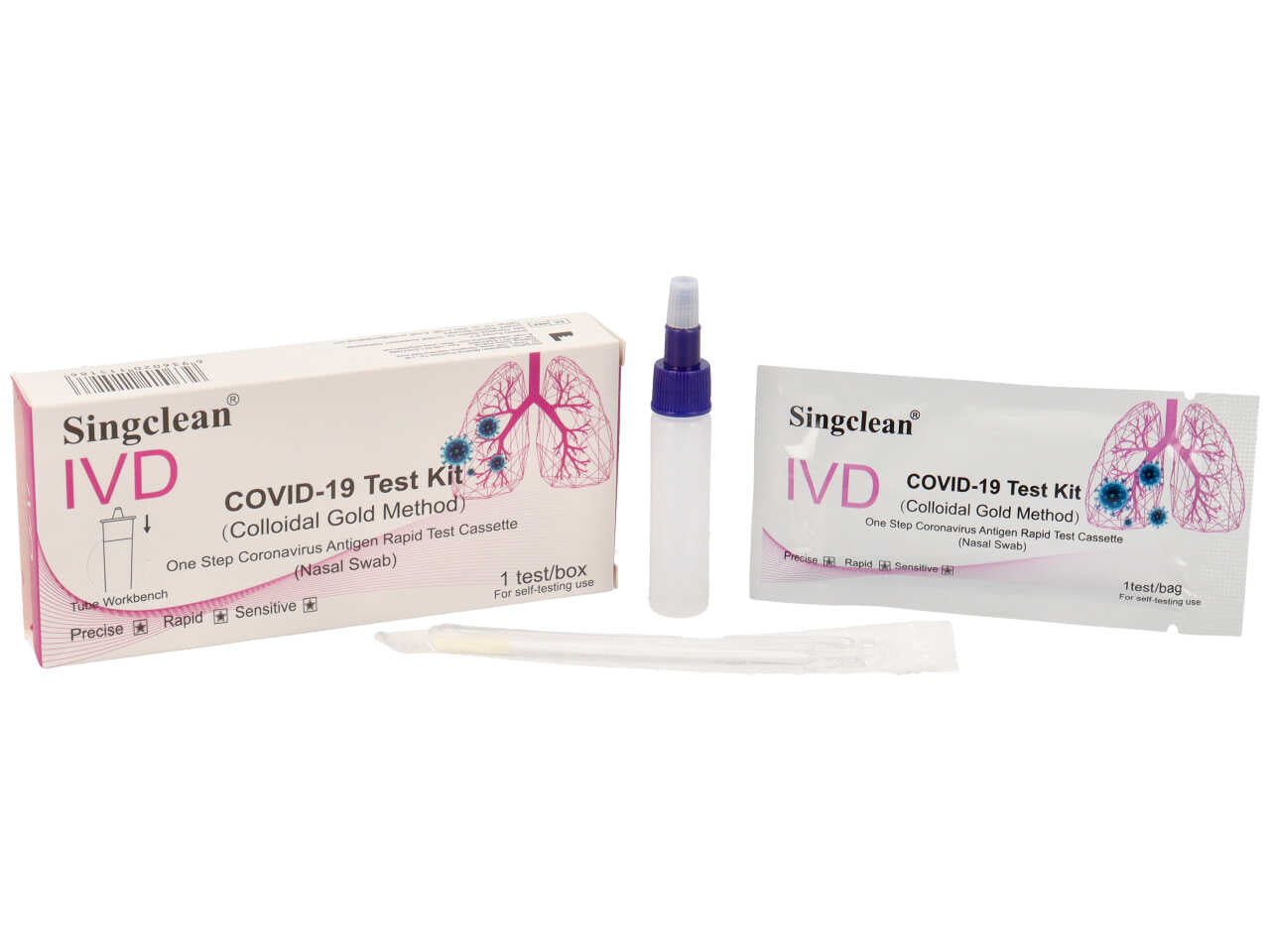 Test antigenico rapido per covid 19 singclean