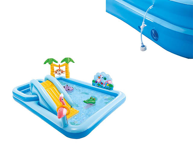Piscina per giardino bambini playset 244x198x71cm