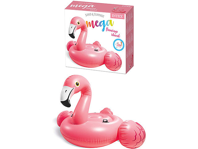 Cavalcabile gonfiabile flamingo