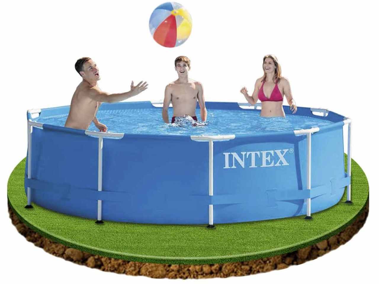 Piscina frame 305x76cm c/pompa 28208