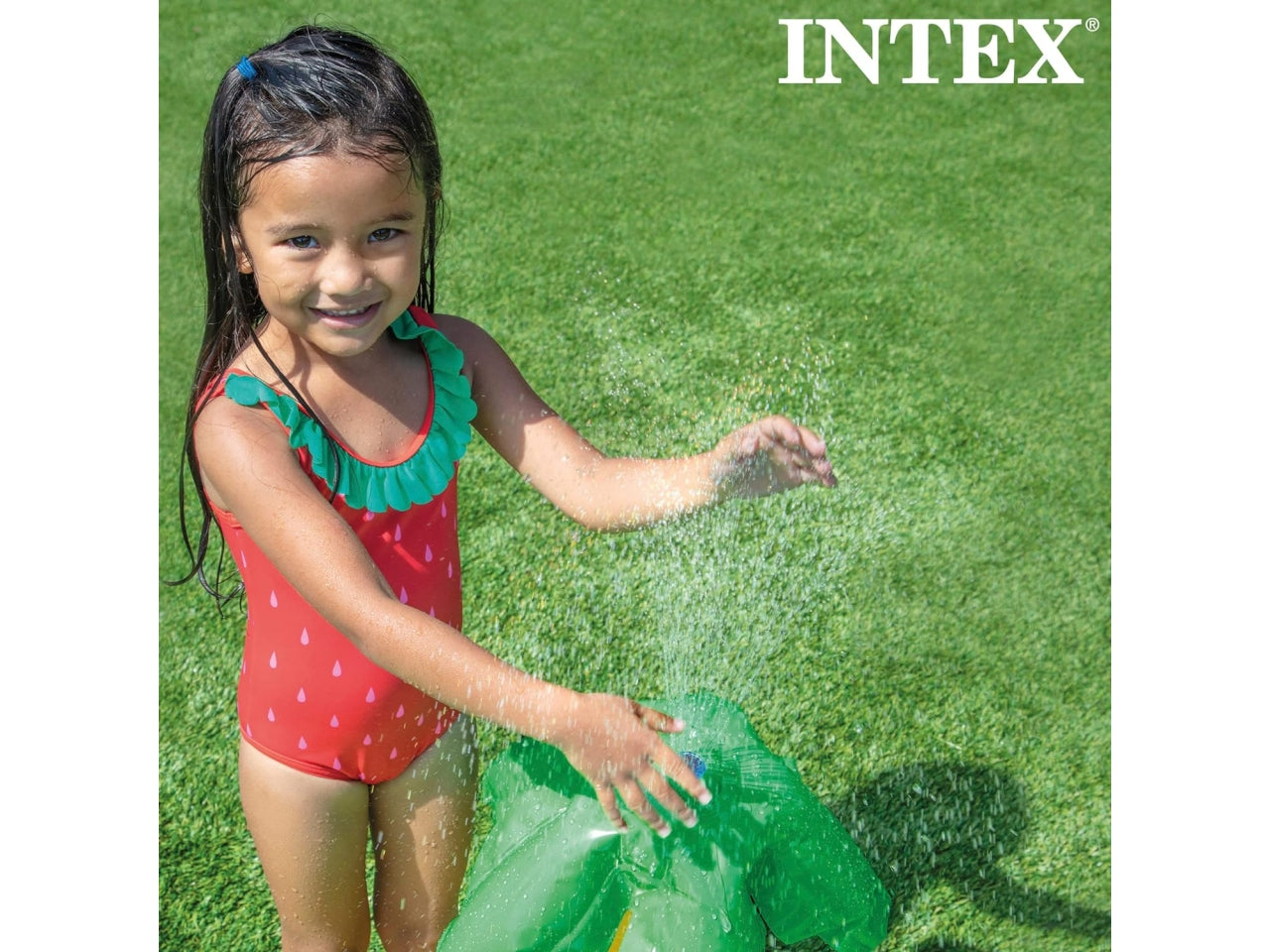 Piscina gonfiabile dinosauri multicolor in vinile 191x152x58 cm - Intex