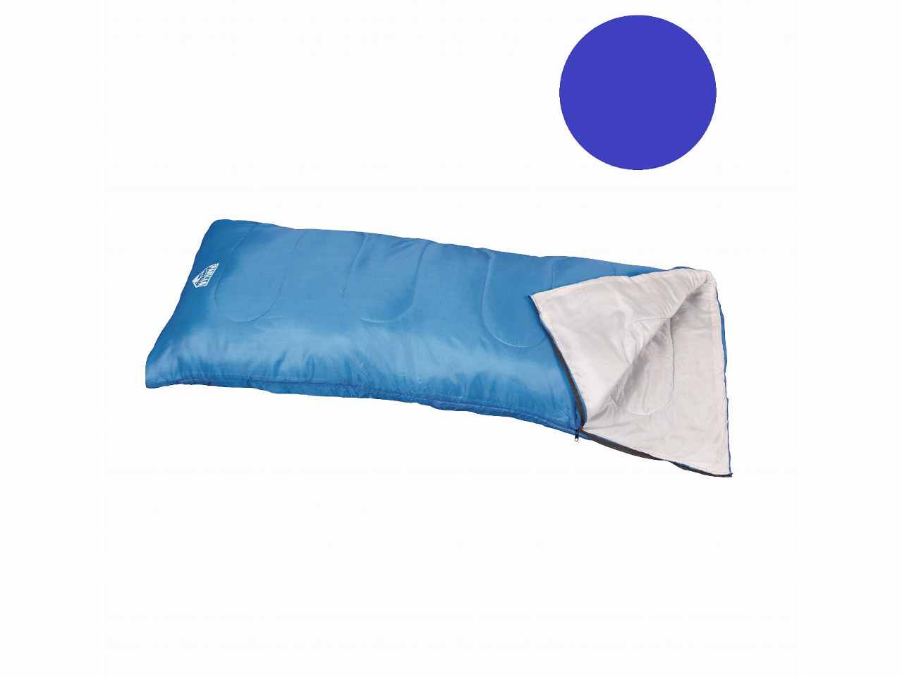 Sacco a pelo evade 200cm azzurro verde