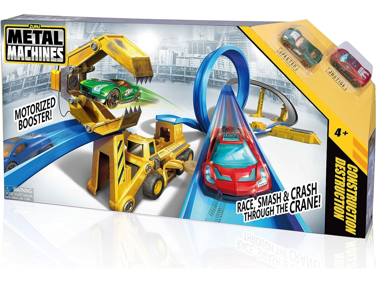 Metal machines pista destruction motorizzata con 2 auto