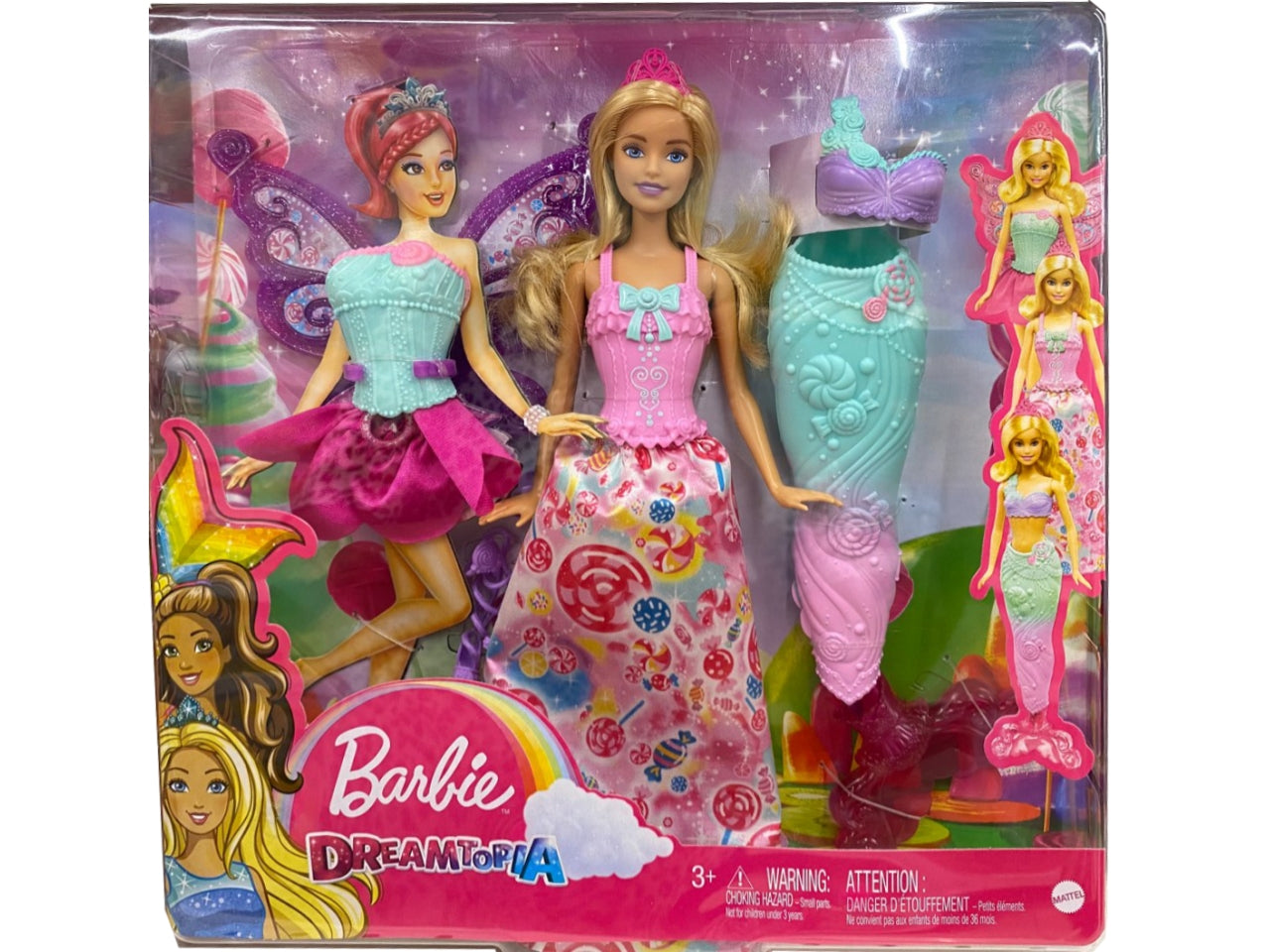 Barbie fairytale dress up