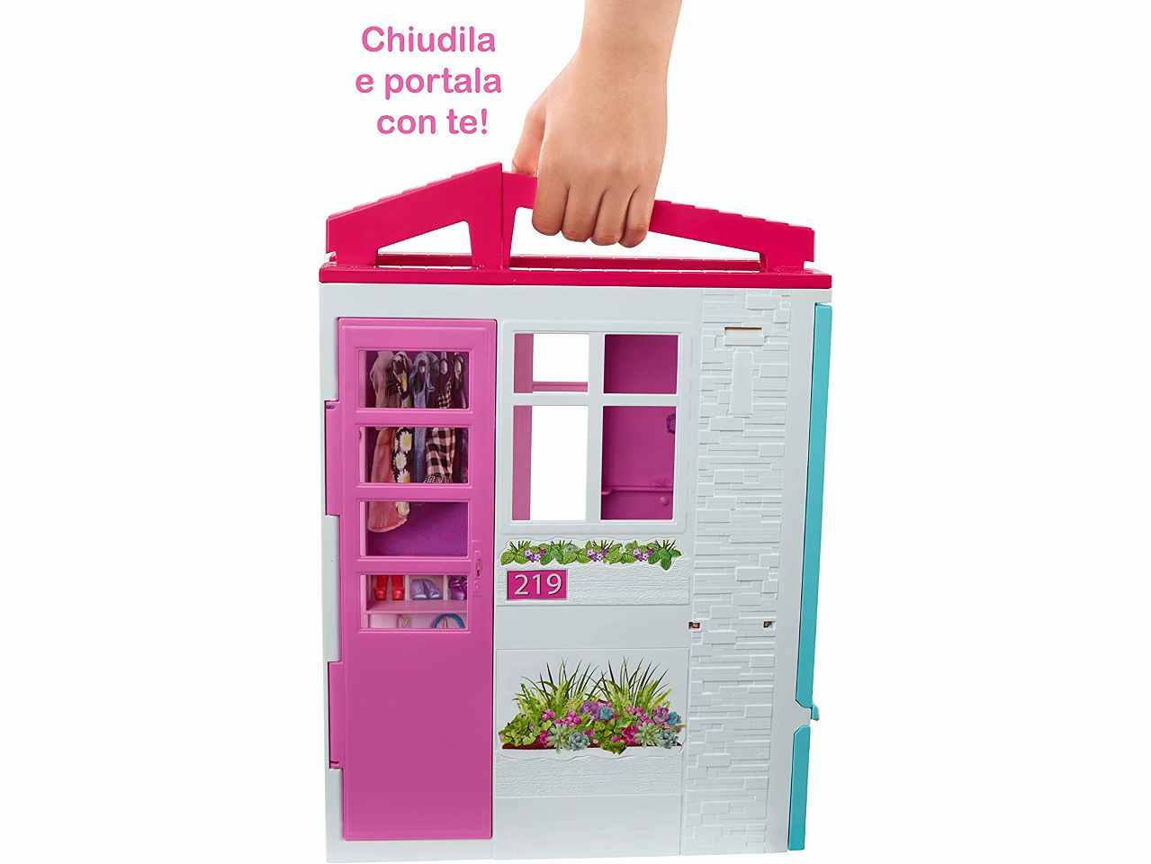 Barbie loft con bambola