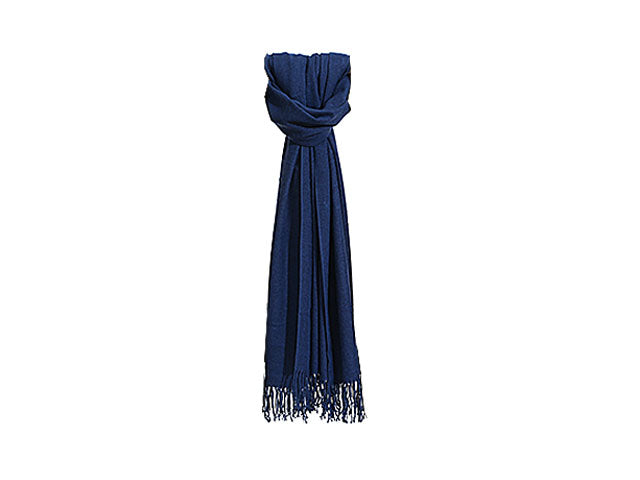 Gai mattiolo sciarpa 170x67 blu d105