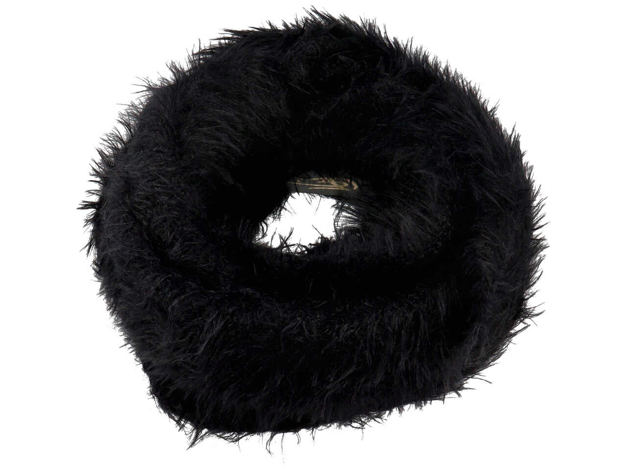 Collo gai mattiolo 100% poliestere colore nero con box misura 40x76cm