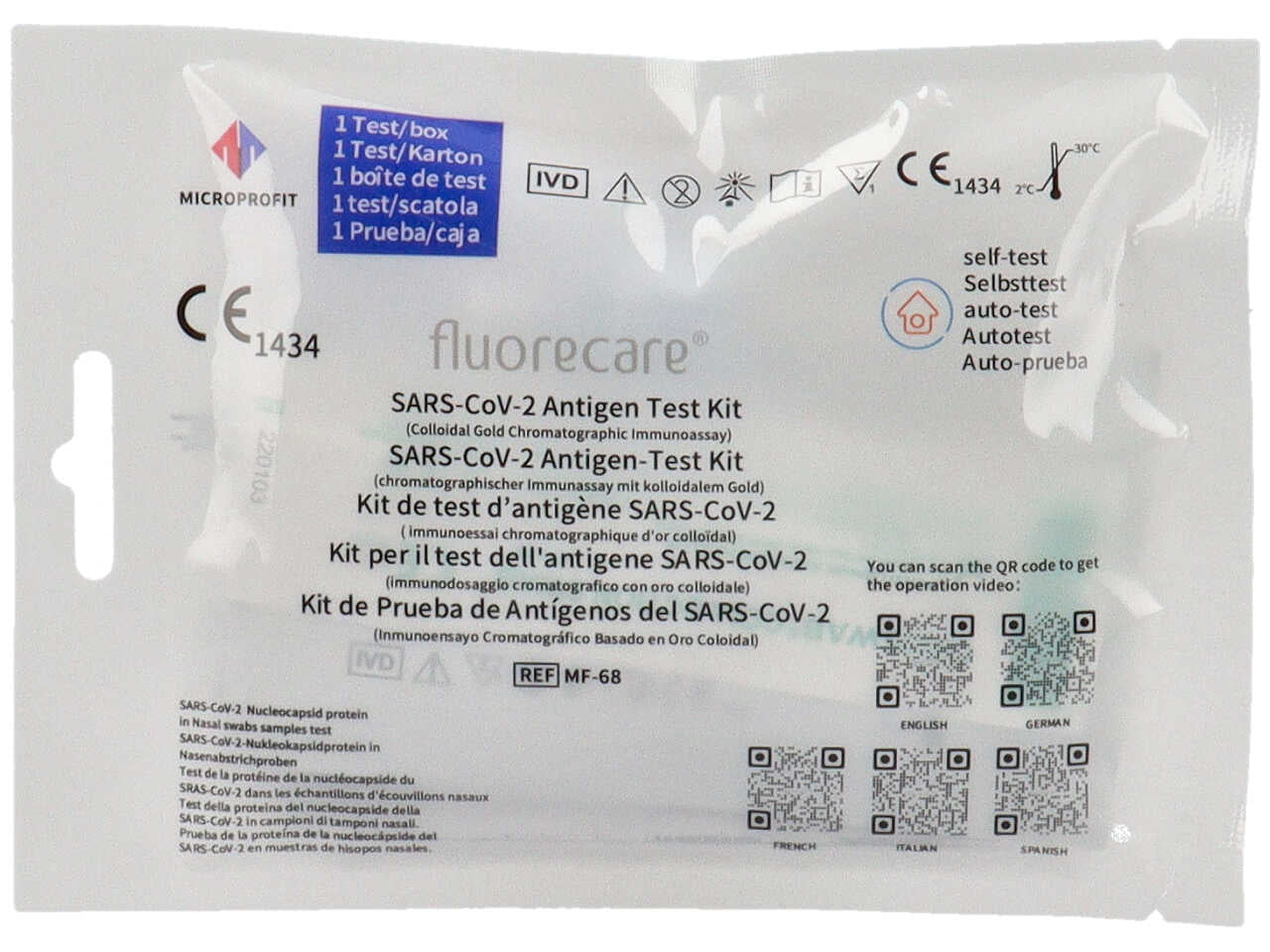 Test antigenico covid sars