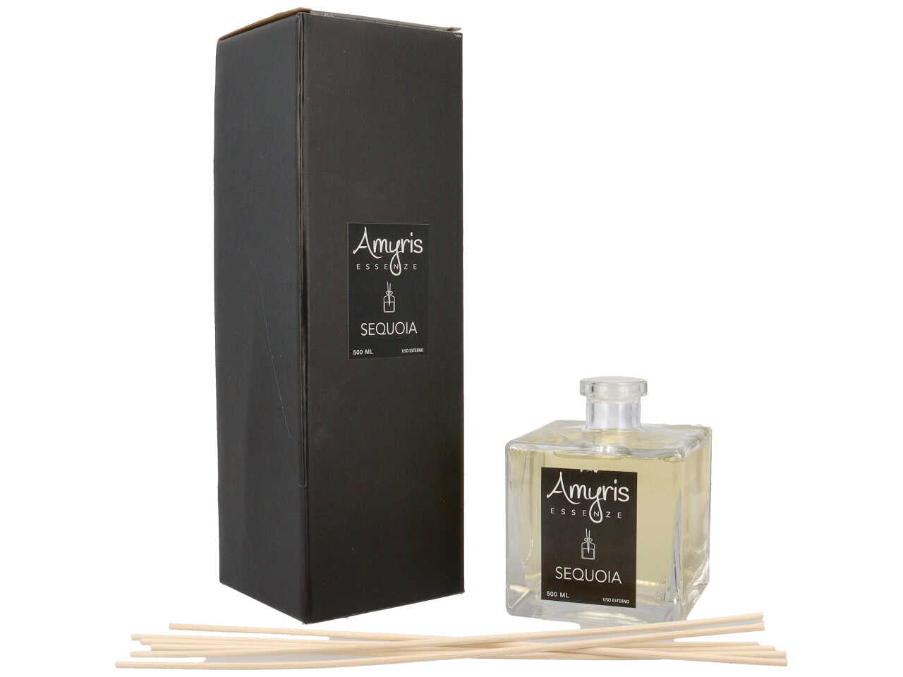 Diffussore con bacchette sequoia 500ml
