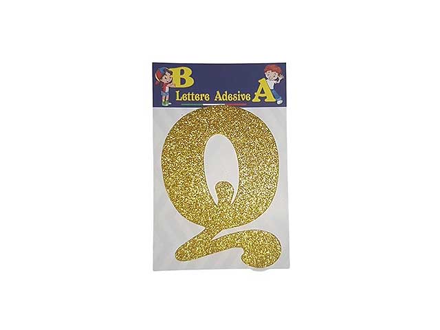 Lettera oro q 12cm