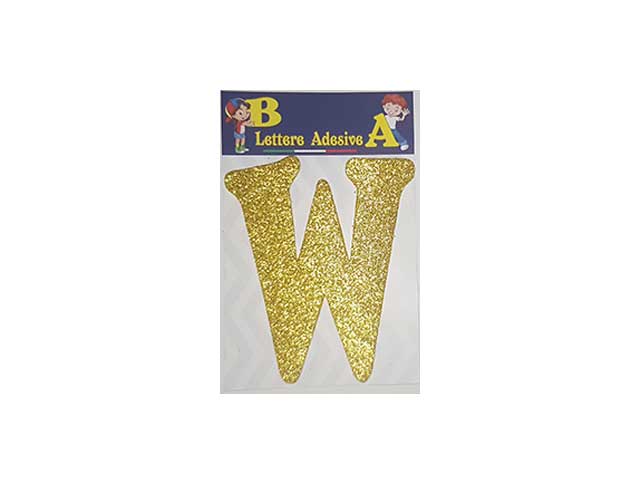 Lettera oro w 12cm