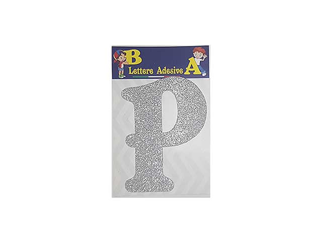 Lettera argento p 12cm