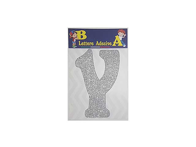 Lettera argento y 12cm