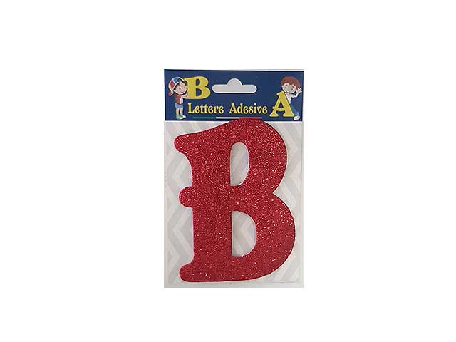 Lettera rosso b 12cm