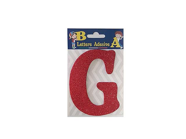 Lettera rosso g 12cm