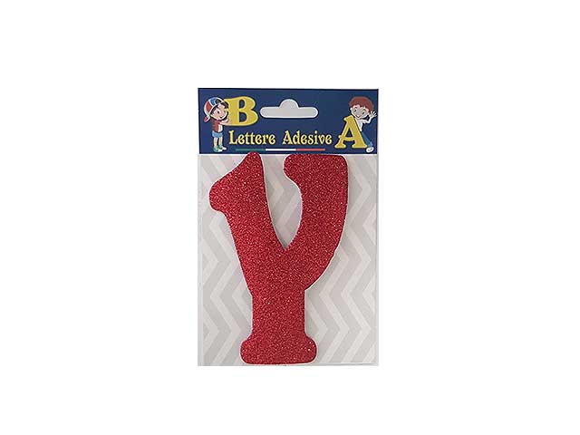 Lettera rosso y 12cm