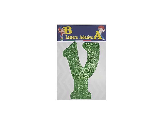 Lettera verde y 12cm