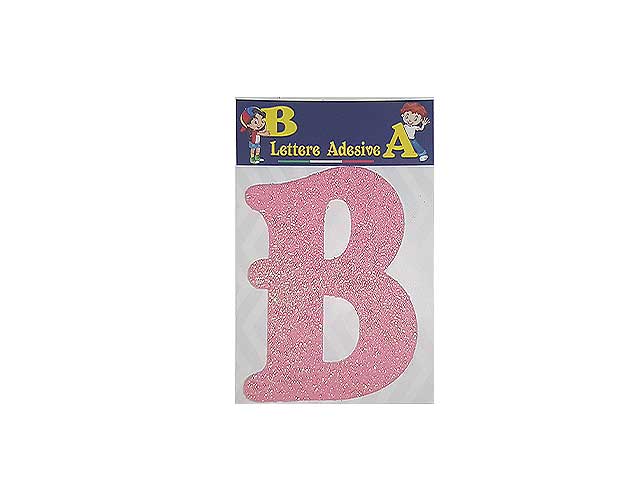 Lettera rosa b 12cm