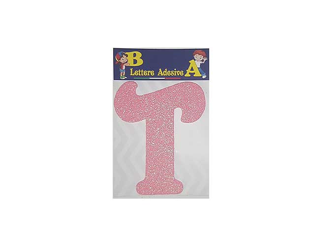 Lettera rosa t 12cm