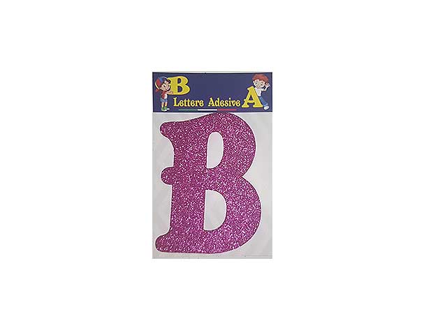 Lettera fucsia b 12cm