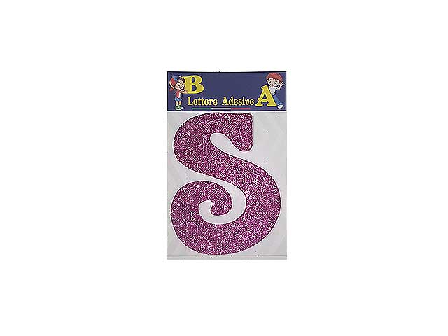 Lettera fucsia s 12cm