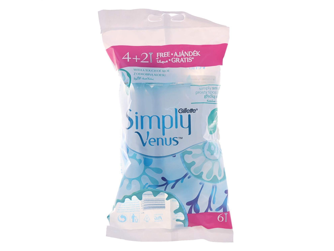 Gillette venus simply ii x 4+2