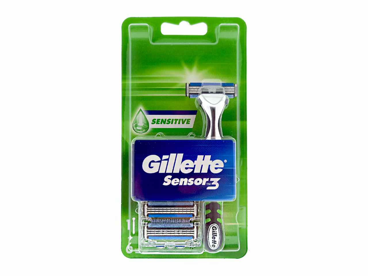 Gilette senso3 rasoio + 6 ricariche
