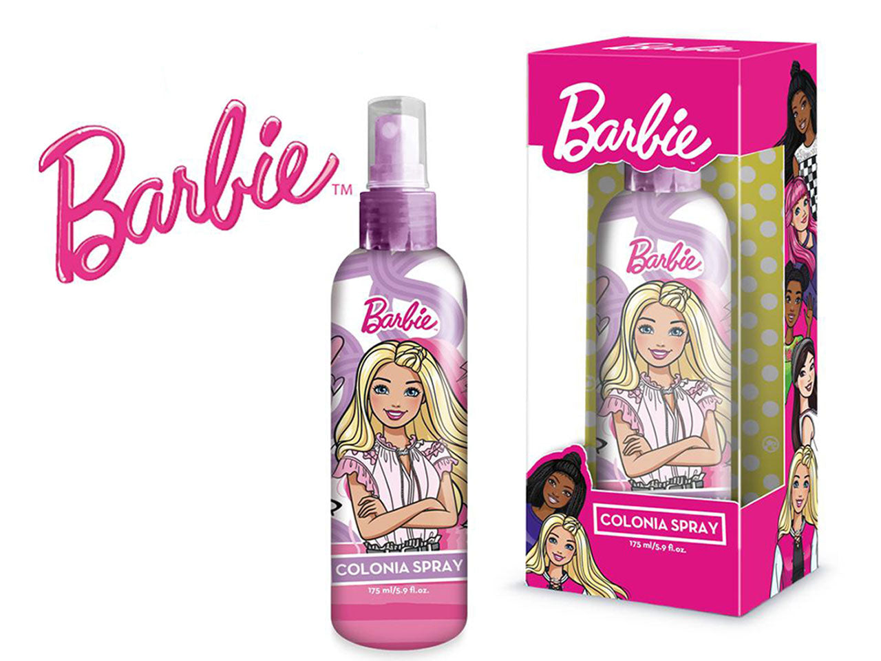Barbie colonia 175ml spray